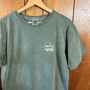 Vintage Glacier National Park Centennial T Shirt Mens Medium Green Est 1910